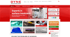 Desktop Screenshot of dynetechnology.co.uk